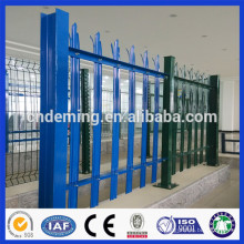 PVC Coated Galvanized Steel Decorative Palisade Fencing